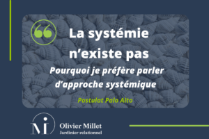 « La systémie n’existe pas » – Pourquoi je préfère parler d’approche systémique