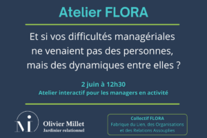 Atelier FLORA - Olivier Millet _ 2 juin 2026